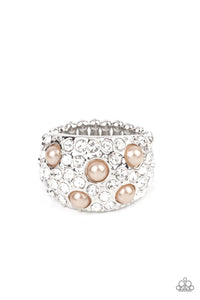 Paparazzi Accessories - Gatsby's Girl - Brown Ring