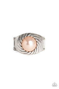 Paparazzi Accessories - Wall Street Whimsical - Brown Ring