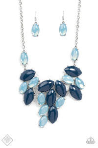 Paparazzi Accessories - Date Night Nouveau - Blue Necklace