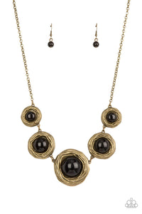 Paparazzi Accessories - The Next Nest Thing - Brass Necklace