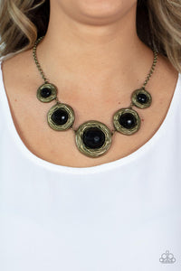 Paparazzi Accessories - The Next Nest Thing - Brass Necklace