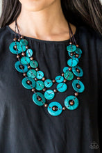 Load image into Gallery viewer, Paparazzi Accessories  - Catalina Coasting- Turquoise  (Blue) Necklace
