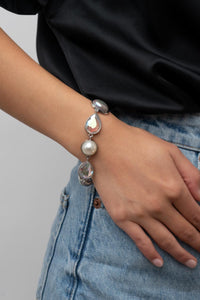 Paparazzi Accessories - Nostagically Nautical - Silver Bracelet