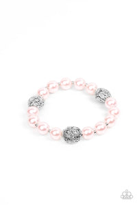Paparazzi Accessories - Upscale Whimsy - Pink Bracelet