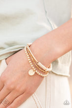 Load image into Gallery viewer, Paparazzi Accessories - Terraform Trendsetter - Gold Bracelet
