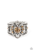 Load image into Gallery viewer, Paparazzi Accessories - We Wear Crowns Here - Brown Ring
