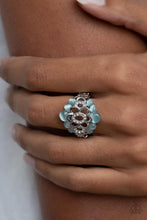 Load image into Gallery viewer, Paparazzi Accessories - Eden Equinox - Blue Ring
