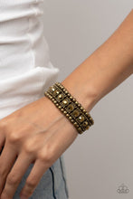 Load image into Gallery viewer, Paparazzi Accessories - Ritzy Reboot - Brass Bracelet

