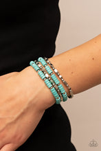 Load image into Gallery viewer, Paparazzi Accessories - Anasazi Apothecary - Blue (Turquoise) Bracelet
