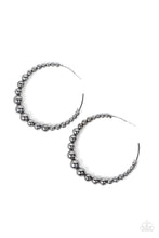 Load image into Gallery viewer, Paparazzi Accessories - Show Off Your Curves - Black (Gunmetal) Earrings
