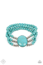 Load image into Gallery viewer, Paparazzi Accessories - Stone Pools - Blue Bracelet
