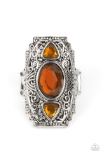 Load image into Gallery viewer, Paparazzi Accessories - Castle Terrace - Brown Ring
