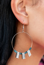 Load image into Gallery viewer, Paparazzi Accessories - Luxe Lagoon - Blue Earrings
