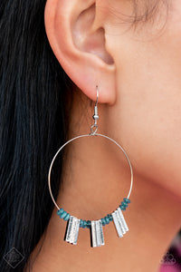 Paparazzi Accessories - Luxe Lagoon - Blue Earrings