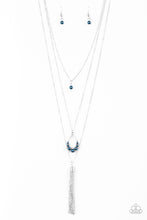 Load image into Gallery viewer, Paparazzi Accessories - Be Fancy - Blue Necklace
