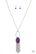 Load image into Gallery viewer, Paparazzi Accessories - Dewy Desert - Purple Necklace
