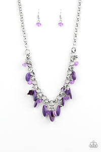 Paparazzi Accessories - I Want To Sea The World - Purple Necklace
