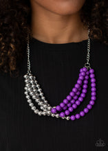 Load image into Gallery viewer, Paparazzi Accessories - Layer After Layer - Purple Necklace
