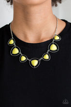 Load image into Gallery viewer, Paparazzi Accessories  - Make A Point  - Yellow Necklace

