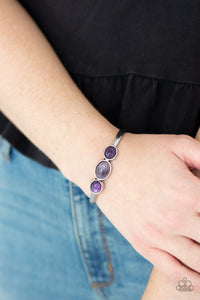 Paparazzi Accessories - Roam Rules - Purple Bracelet