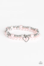 Load image into Gallery viewer, Paparazzi Accessories - Sweetheart Splendor - Pink Bracelet
