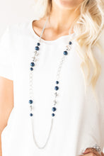 Load image into Gallery viewer, Paparazzi Accessories - Uptown Talker - Blue Necklaces
