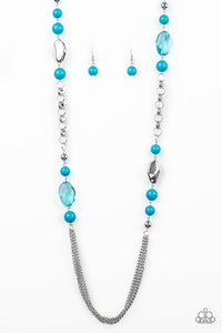 Paparazzi Accessories - Marina Majesty - Blue Necklace