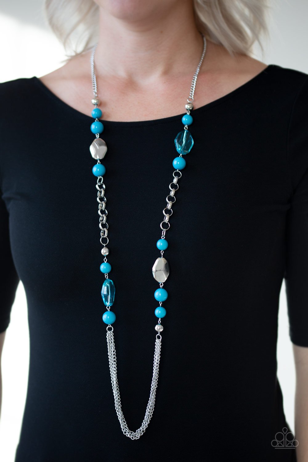 Paparazzi Accessories - Marina Majesty - Blue Necklace