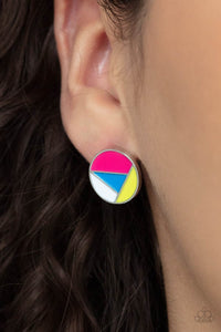 Paparazzi Accessories - Artistic Expression - Multi Post Earrings