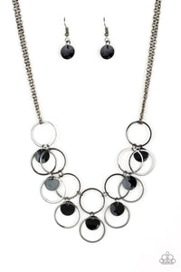 Paparazzi Accessories  - Ask And You Shell Receive  - Black Necklace