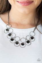 Load image into Gallery viewer, Paparazzi Accessories  - Ask And You Shell Receive  - Black Necklace
