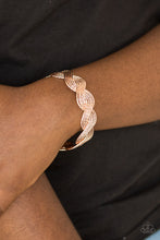 Load image into Gallery viewer, Paparazzi Accessories  - Braided Brilliance -  Gold Bracelet
