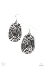 Load image into Gallery viewer, Paparazzi Accessories - Desert Climate - Silver Earrings
