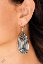 Load image into Gallery viewer, Paparazzi Accessories - Desert Climate - Silver Earrings
