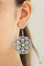 Load image into Gallery viewer, Paparazzi Accessories - Grove Groove - Green Earrings
