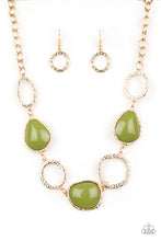 Load image into Gallery viewer, Paparazzi Accessories - Haute Heirloom - Green Necklace
