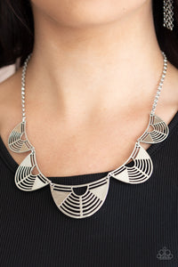 Paparazzi Accessories - Record-Breaking Radiance - Silver Necklace