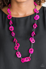 Load image into Gallery viewer, Paparazzi Accessories - Waikiki Winds - Pink Necklace
