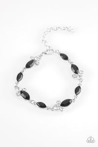 Paparazzi Accessories  - At Any Cost - Black Bracelet