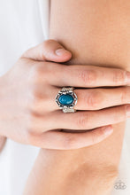 Load image into Gallery viewer, Paparazzi Accessories - Color Me Confident - Blue Ring
