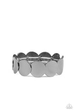 Load image into Gallery viewer, Paparazzi Accessories - Industrial Influencer - Black (Gunmetal) Bracelet
