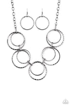 Load image into Gallery viewer, Paparazzi Accessories - Radiant Revolution - Black (Gunmetal) Necklace

