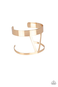 Paparazzi Accessories - Rural Ruler - Gold Bracelet