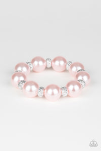 Paparazzi Accessories  - Extra Elegant  - Pink Bracelet