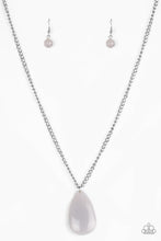 Load image into Gallery viewer, Paparazzi Accessories - So Pop-You-Lar - Silver (Gray) Necklace
