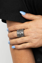 Load image into Gallery viewer, Paparazzi Accessories - Target Locked - Black (Gunmetal) Ring
