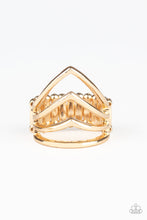 Load image into Gallery viewer, Paparazzi Accessories  - The Main Point - Gold Ring
