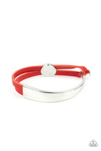 Load image into Gallery viewer, Paparazzi Accessories - A Notch Above The Rest - Red Bracelet
