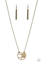 Load image into Gallery viewer, Paparazzi Accessories  - Abstract Aztec - Brass Necklace
