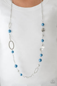 Paparazzi Accessories - All About Me - Blue Necklace